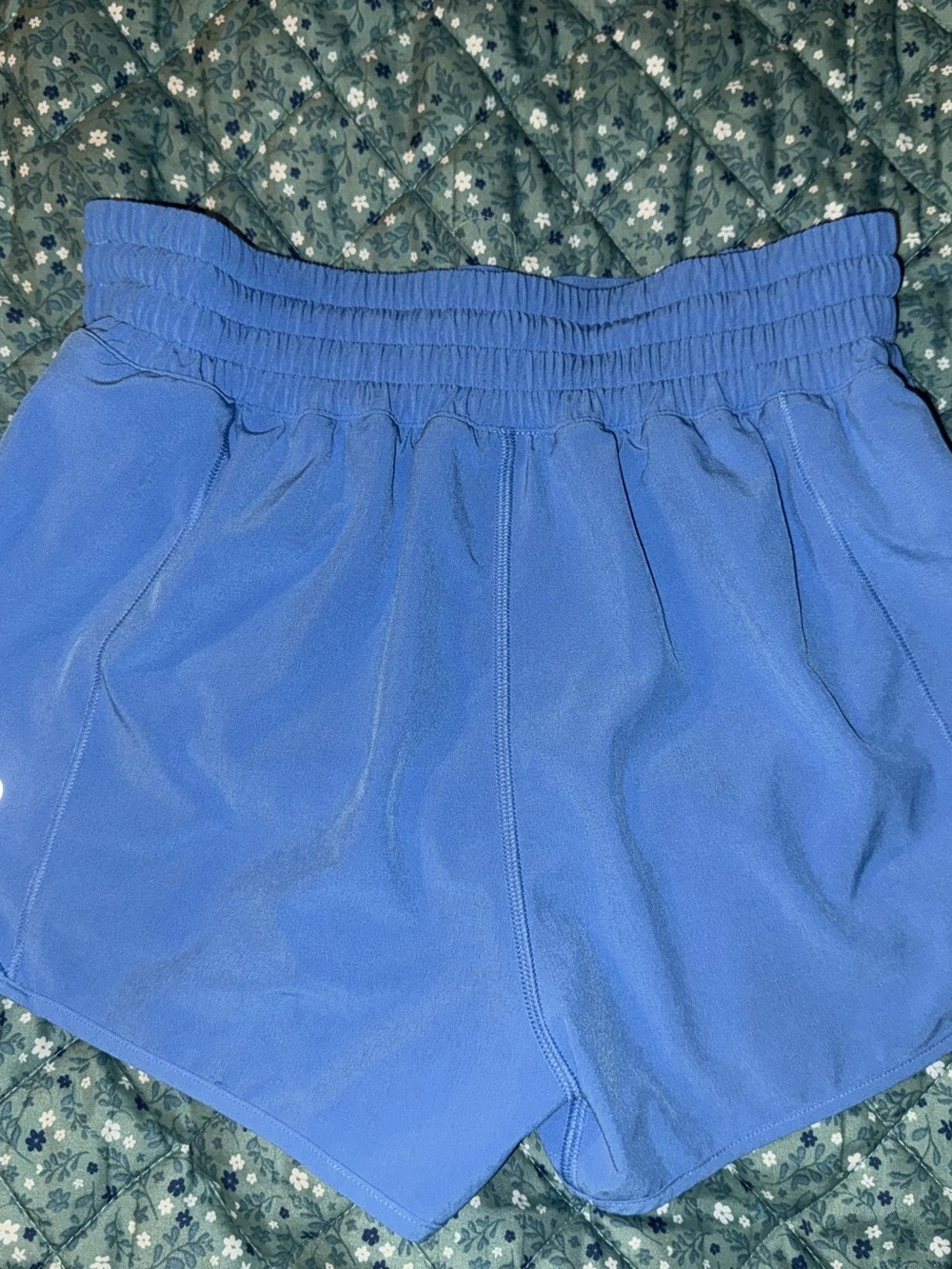 Lululemon Speed Up High-Rise Short Blue Athletic Shorts